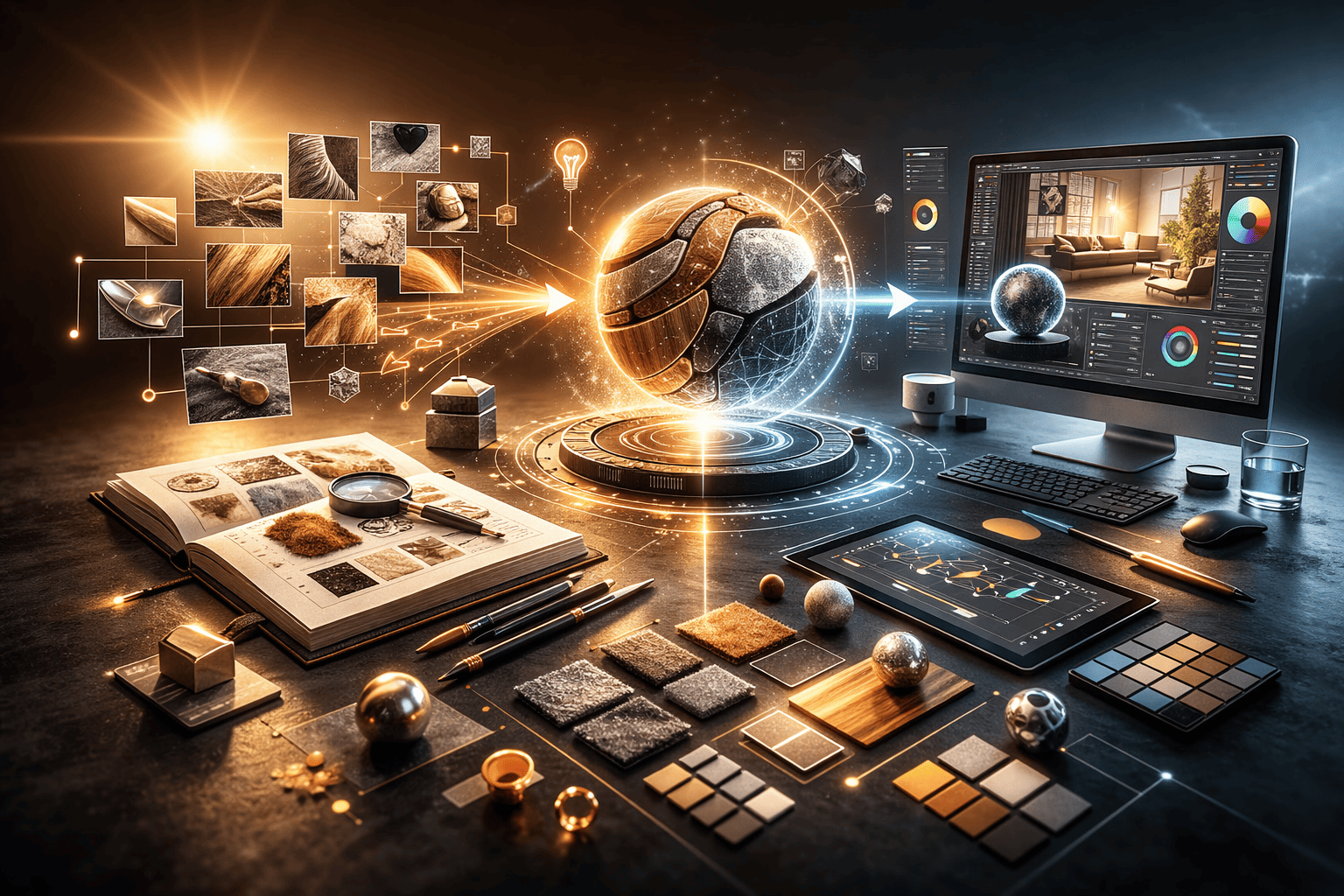 Detailed Material Look Notes for 3D Visuals