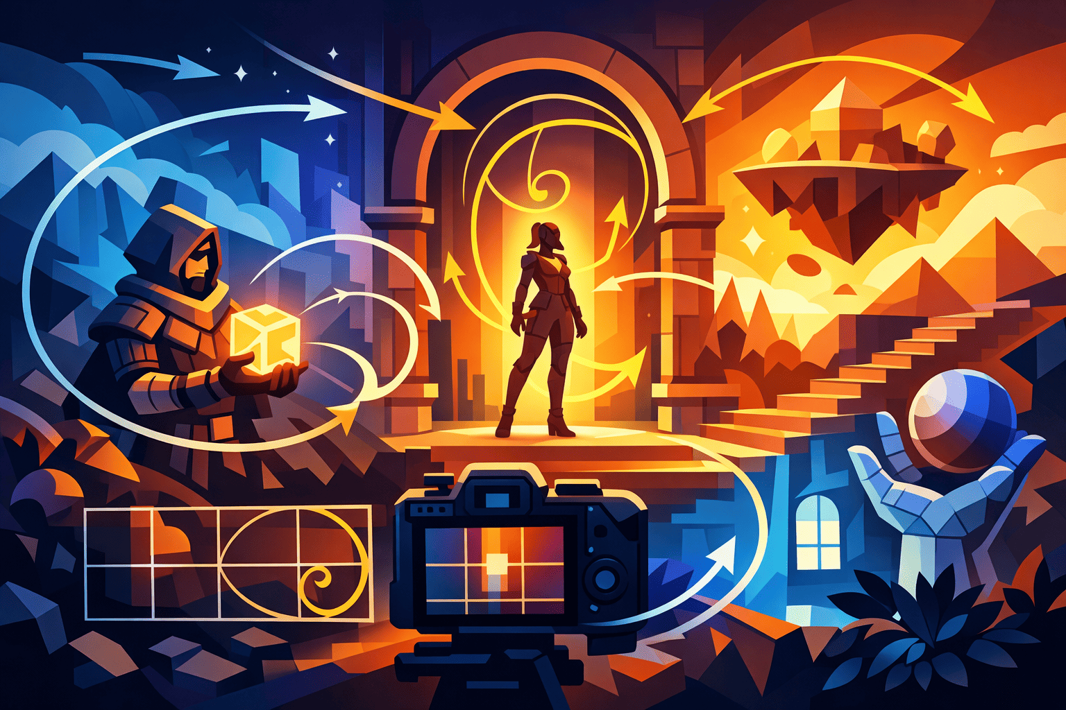 Composition Secrets: Guiding the Viewer's Eye in Your 3D Renders